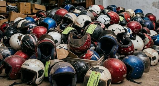 431 Substandard Helmets Seized